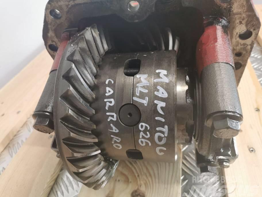 Manitou MLT 626 {Carraro front differential Ašys
