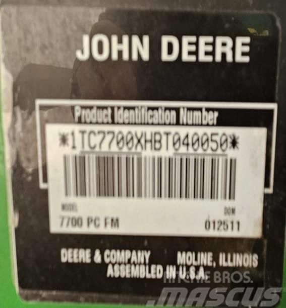 John Deere 7700 Savaeigės žoliapjovės