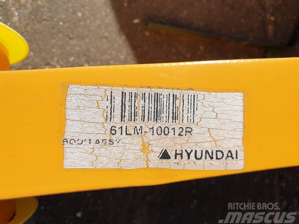 Hyundai Loader boom HL757 Važiuoklė ir suspensija