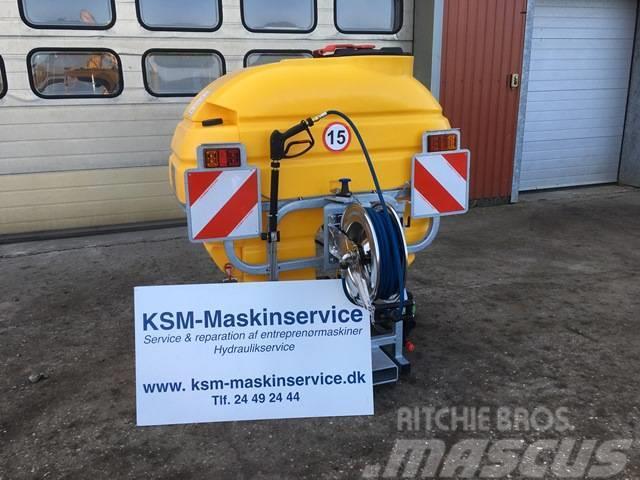  KSM mobil højtryksrenser 600 L Lengvi slėginiai plovimo įrenginiai