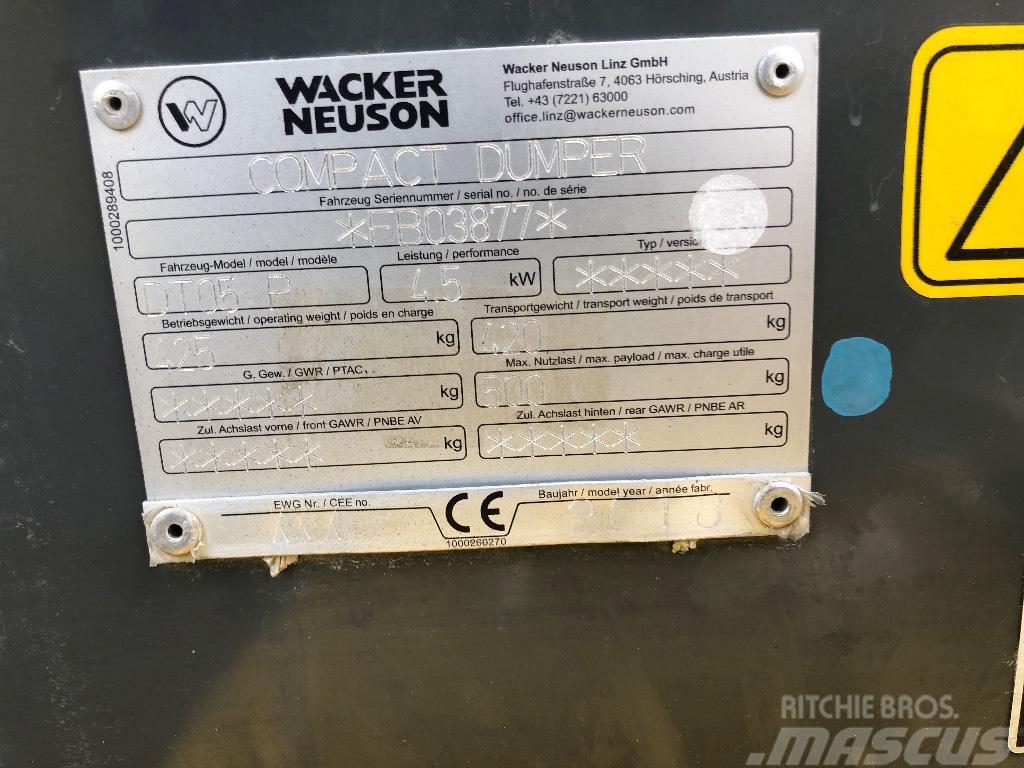 Wacker Neuson DT 05 Vikšrinė savivartė technika
