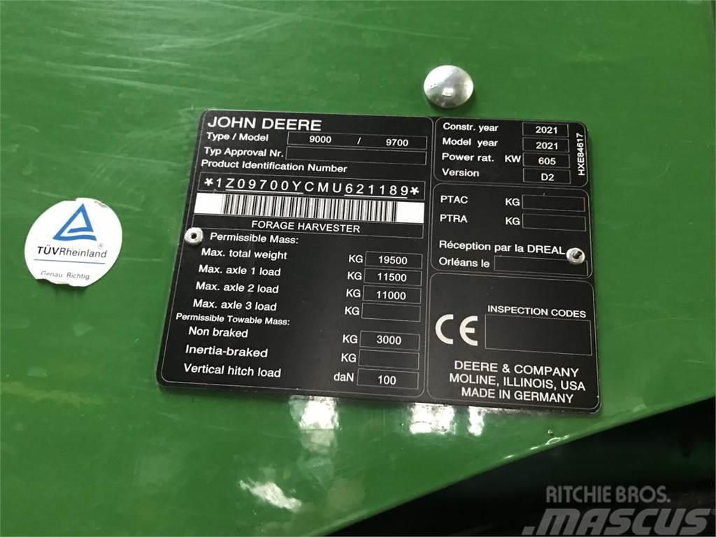 John Deere 9700i Pašarų ruošimo technika