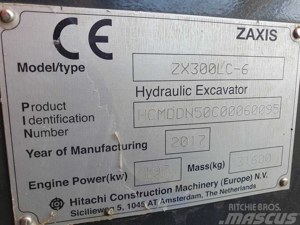 Hitachi Hitatchi ZX300LC-6 Vikšriniai ekskavatoriai