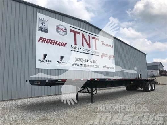 Transcraft 48x102 TL-2000 Steel Flat Bortinių sunkvežimių priekabos su nuleidžiamais bortais
