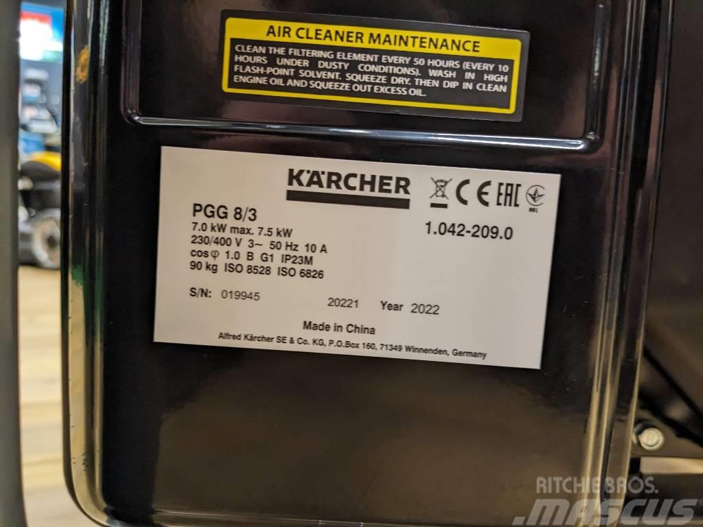 Kärcher PGG 8/3 Generator Stromerzeuger Benzininiai generatoriai
