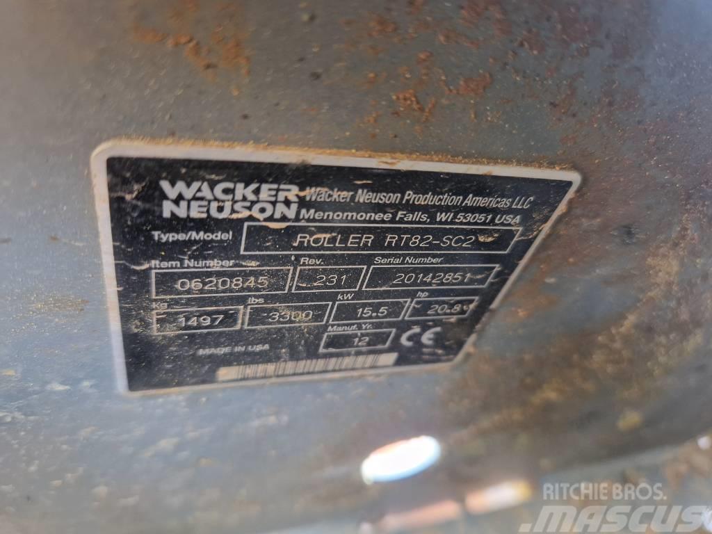 Wacker Neuson RT 82 SC-2 Porinių būgnų volai