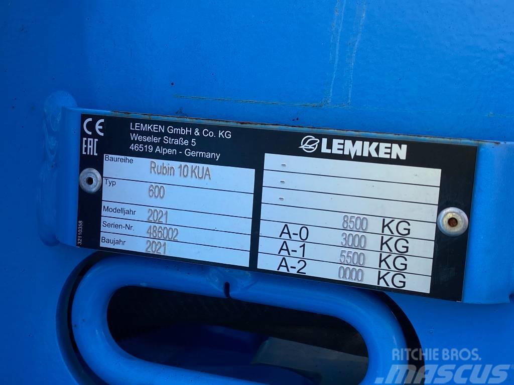 Lemken Rubin 10/600 KUA Varomosios akėčios ir žemės frezos