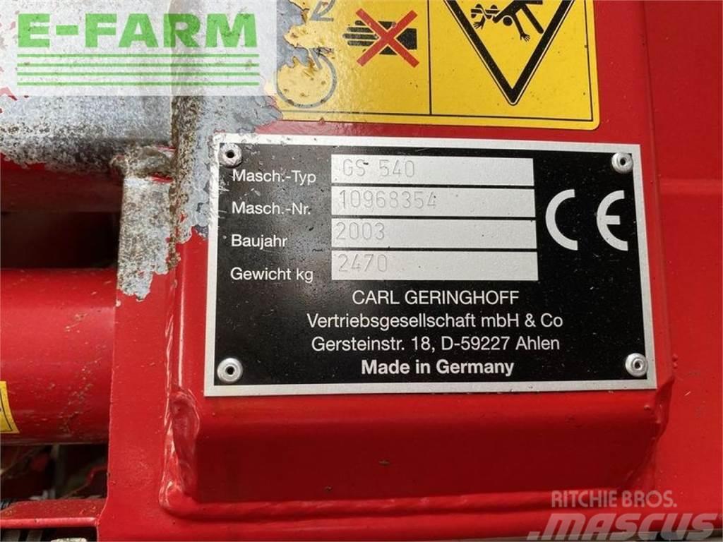 Geringhoff grainstar 540 Derliaus nuėmimo kombainų priedai