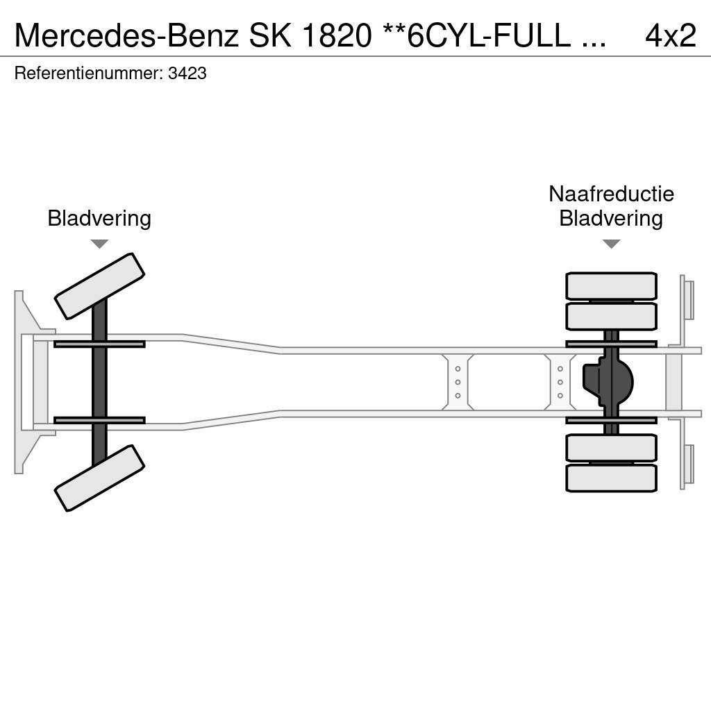 Mercedes-Benz SK 1820 **6CYL-FULL STEEL-BIG AXXLE** Savivarčiai