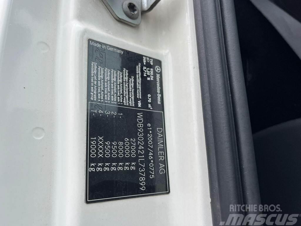 Mercedes-Benz Actros 2655 L 6x4 RETARDER / HUB REDUCTION Vilkikai šaldytuvai