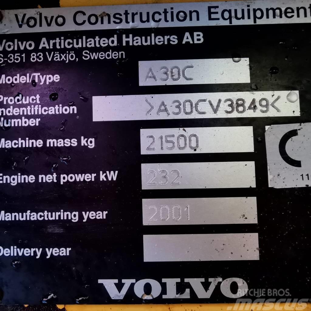Volvo A 30 C Dumper Karjeriniai savivarčiai
