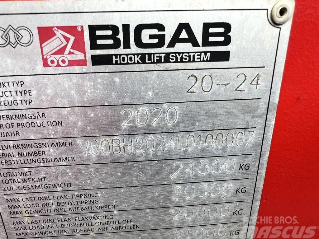 Bigab B20-24 Bendrosios paskirties priekabos