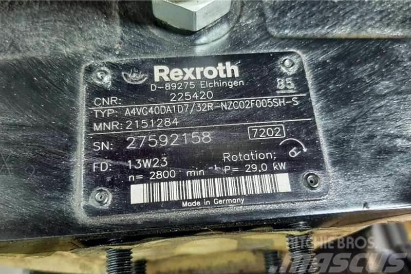 Rexroth Axial Piston Variable Pump A4VG40 Kita