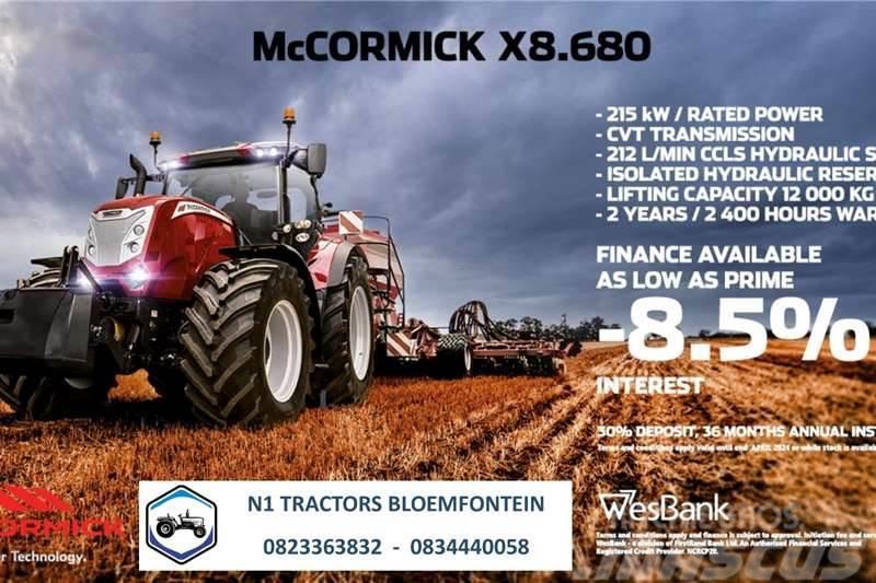 McCormick PROMO - McCormick X8.680 (215kW) Traktoriai