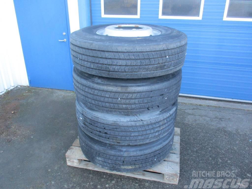 Michelin Goodyear  Continental 315/8R22,5 Padangos, ratai ir ratlankiai