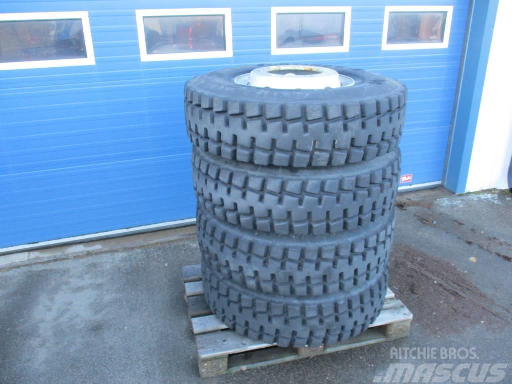Michelin Goodyear  Continental 315/8R22,5 Padangos, ratai ir ratlankiai