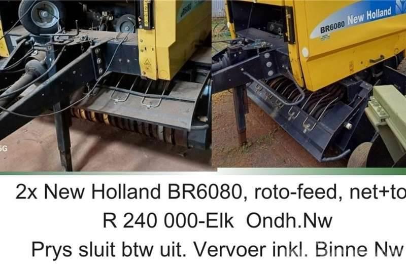 New Holland BR6080 - roto feed - net and twine Kita