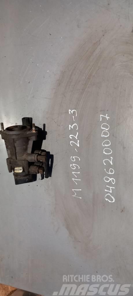 MAN TGA main brake valve 0486200007 Pavarų dėžės