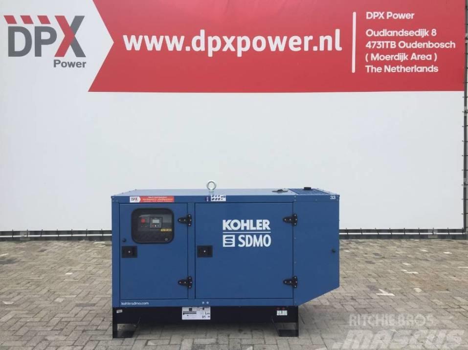 Sdmo J22 - 22 kVA Generator - DPX-17100 Dyzeliniai generatoriai