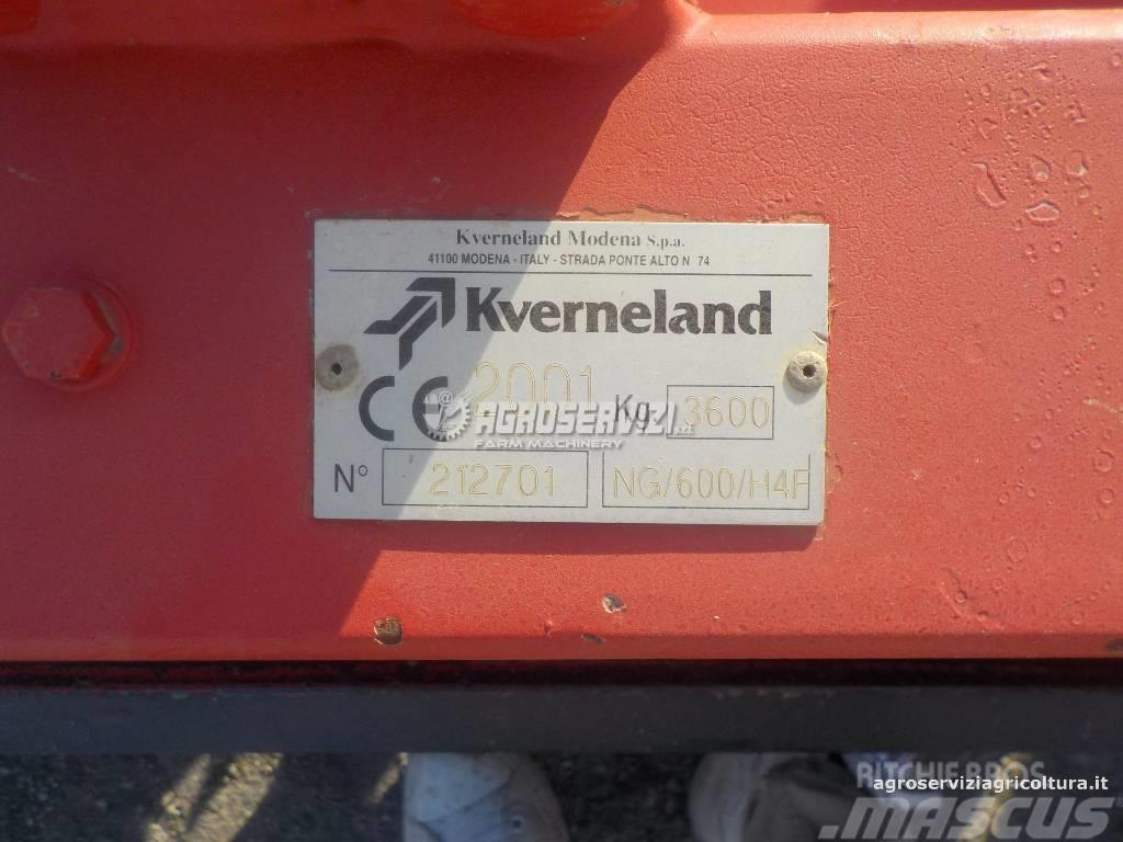 Kverneland NG600H4F N. 456 Varomosios akėčios ir žemės frezos