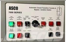 Asco ATS 3000 Amp Series 7000 Dyzeliniai generatoriai