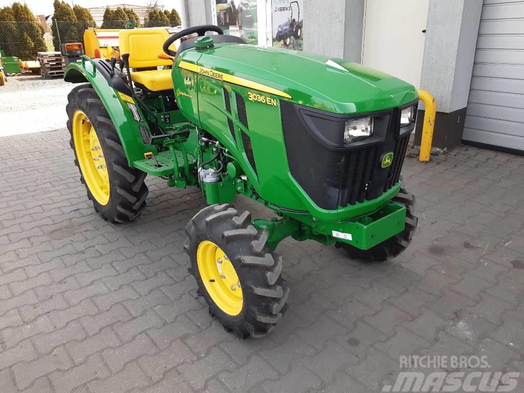 John Deere 3036 EN Naudoti kompaktiški traktoriai
