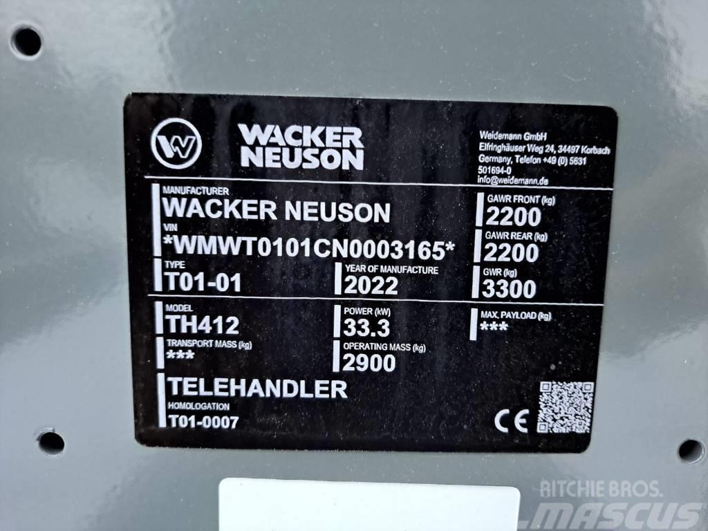 Wacker Neuson TH 412 Teleskopiniai krautuvai