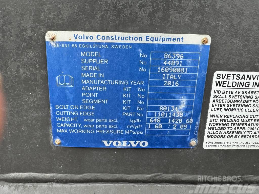 Volvo 1.6m Bucket Kaušai
