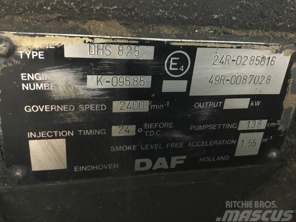 DAF DHS825 USED Varikliai