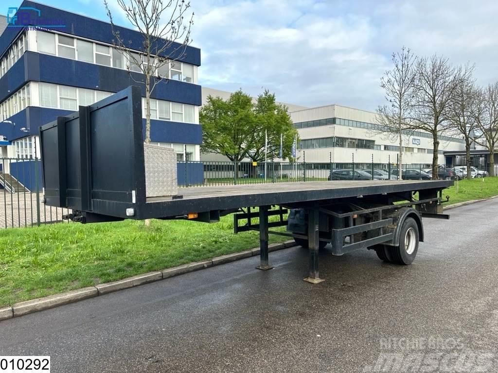 Kässbohrer Open laadbak City trailer Bortinių sunkvežimių priekabos su nuleidžiamais bortais