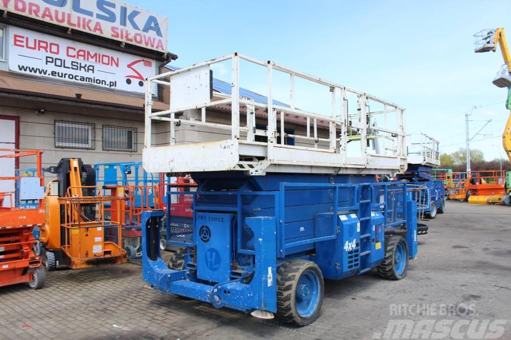 Genie GS 5390 RT - 18 m diesel 4x4 scissor work lift jlg Žirkliniai keltuvai