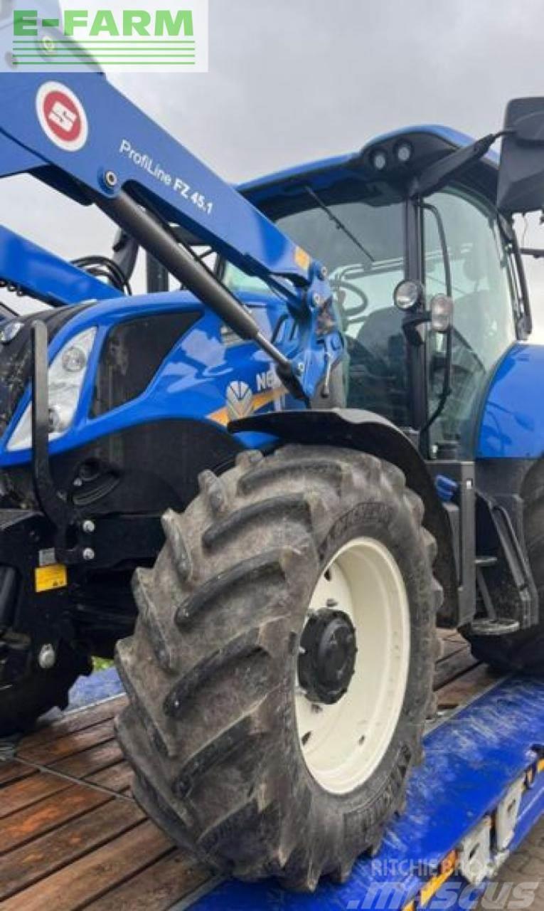 New Holland t6.145ec tmr Traktoriai