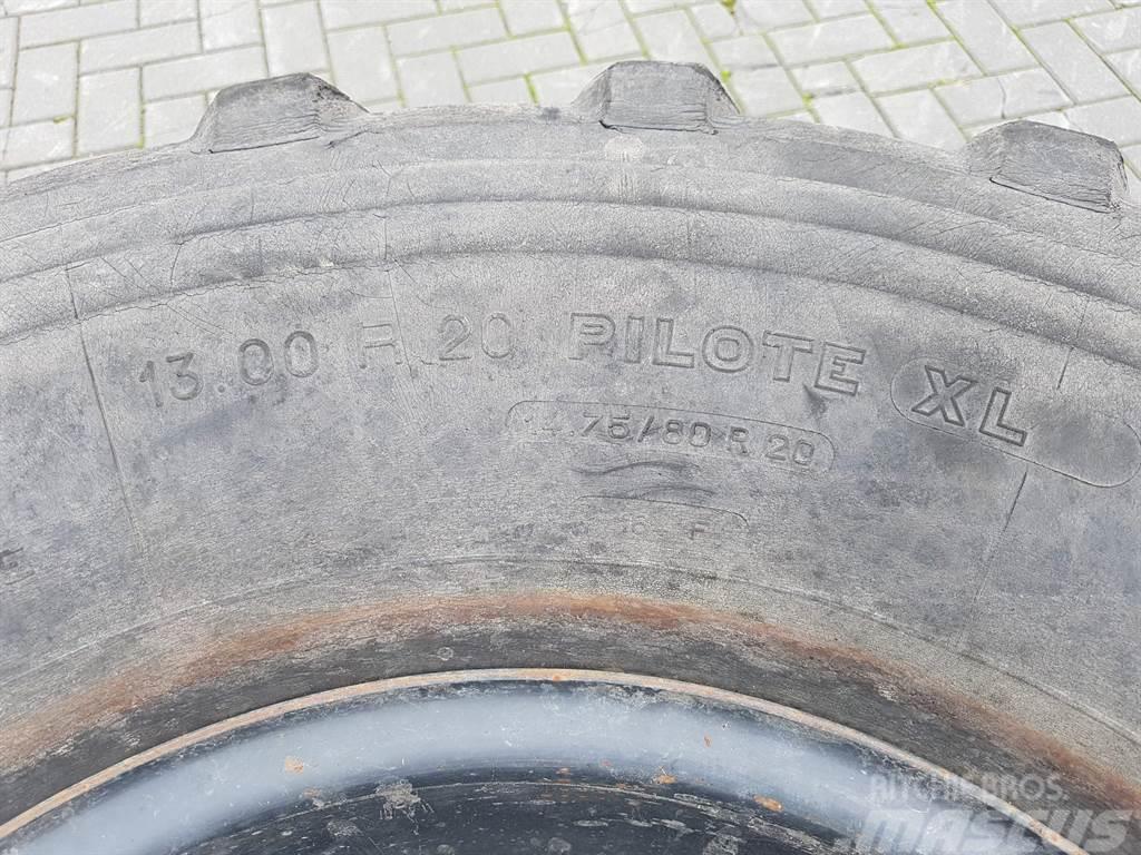 Ahlmann AZ6-Michelin 13.00-R20 (14.75/80R20)-Tyre/Reifen Padangos, ratai ir ratlankiai