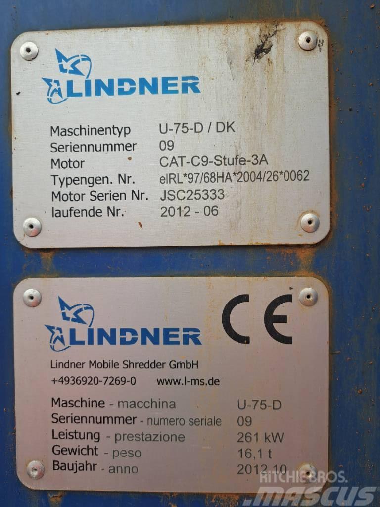 Lindner U75D Atliekų smulkintuvai