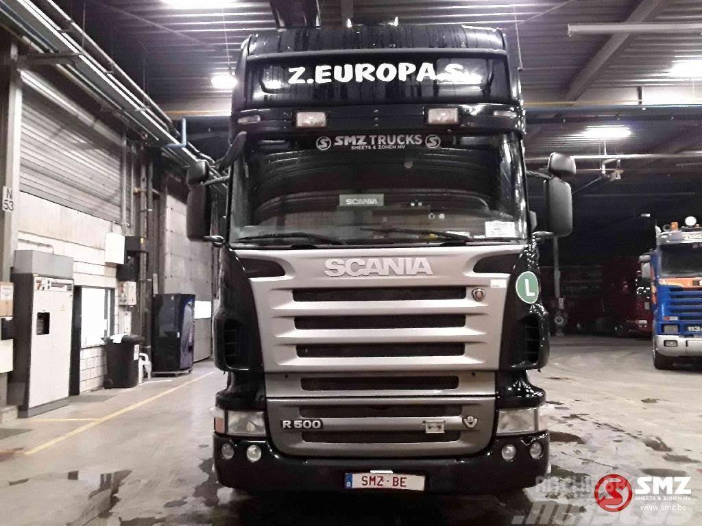 Scania R 500 Topline lowdeck/km Euro 5 Naudoti vilkikai