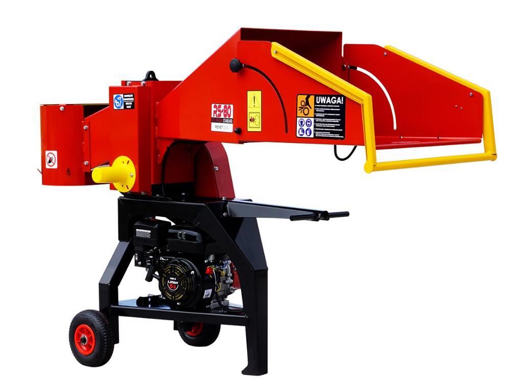 REMET Wood chipper RS80 Medienos smulkintuvai