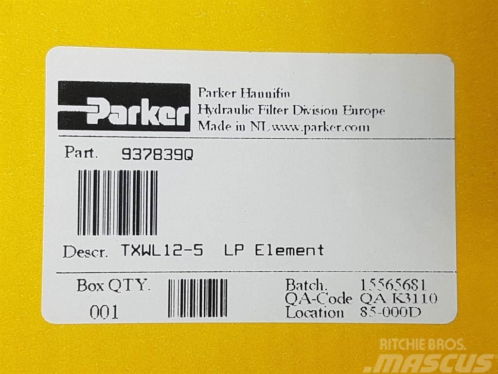 Parker TXWL12-5-937839Q-Filter Hidraulikos įrenginiai