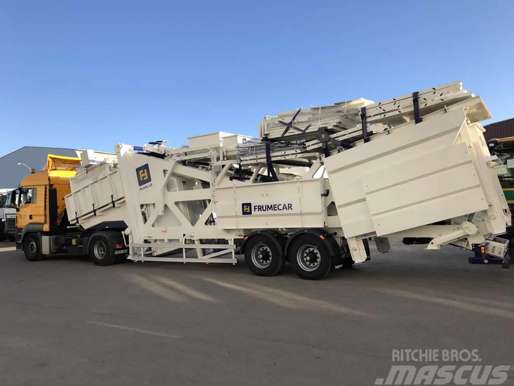 Frumecar ECA - ultra mobiele betoncentrale 30 - 120 m³/uur Betono gamybos agregatai