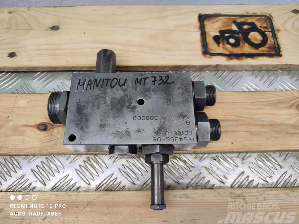 Manitou MT732 hydraulic lock Hidraulikos įrenginiai