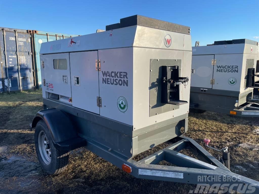 Wacker Neuson G 25 Dyzeliniai generatoriai