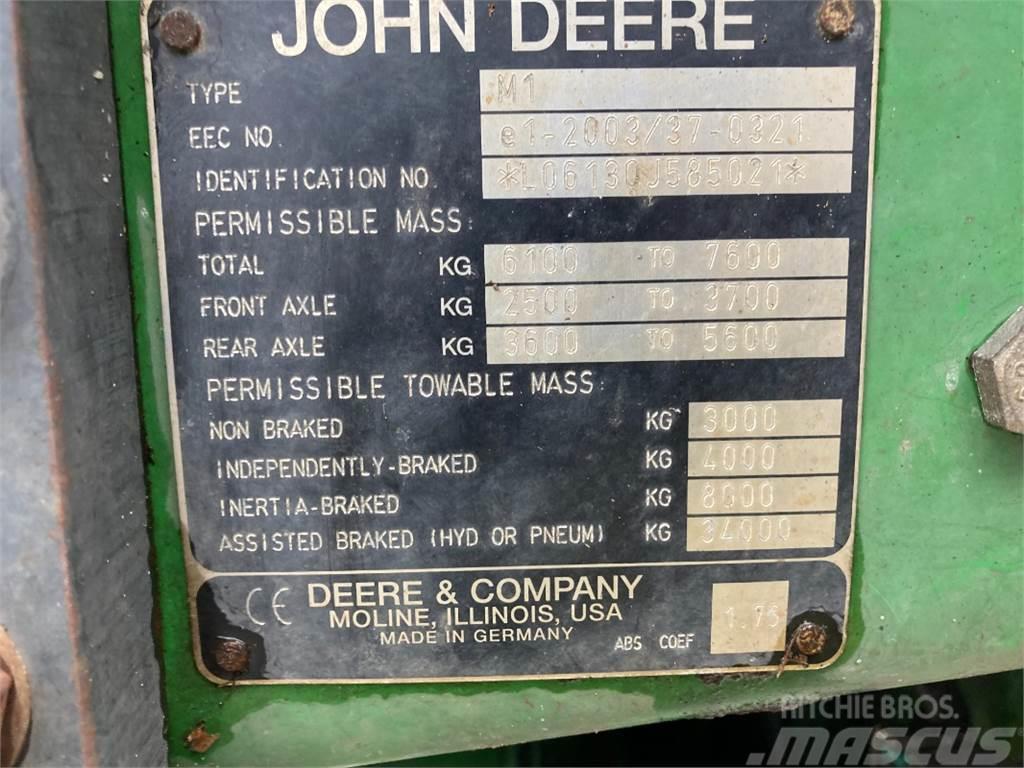 John Deere 6130 Traktoriai
