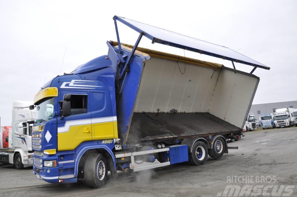 Scania R580 LB6X2MNB Sunkvežimiai skiedroms vežti