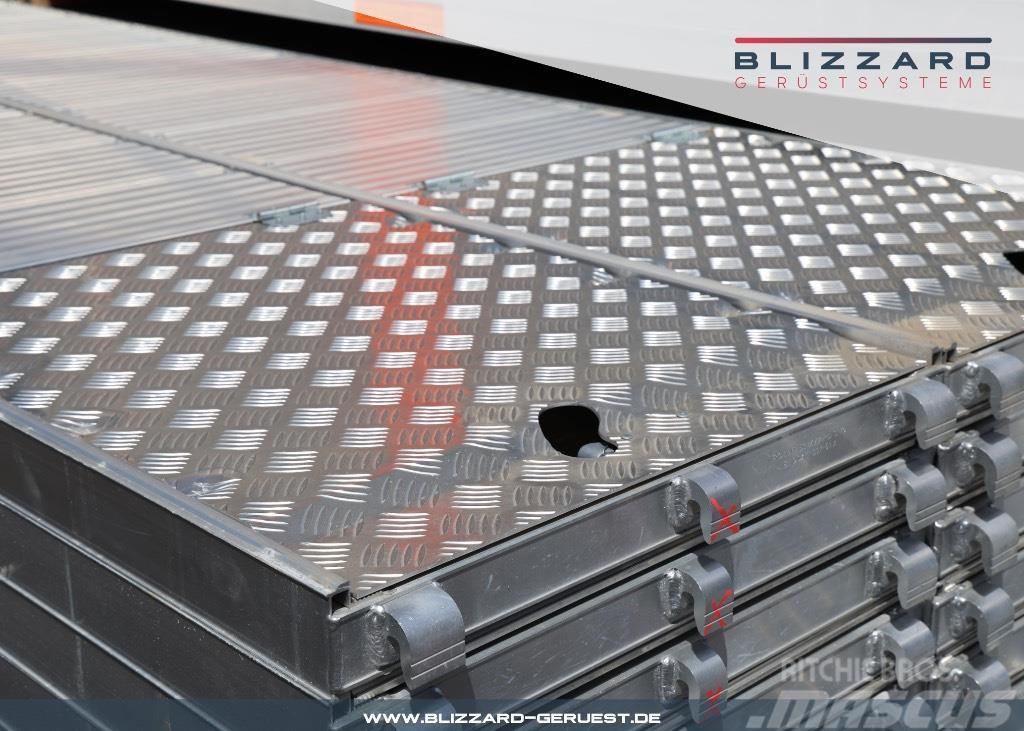 Blizzard Gerüstsysteme 61,24 m² neues Stahlgerüst mit Alubö Pastolių įrengimai