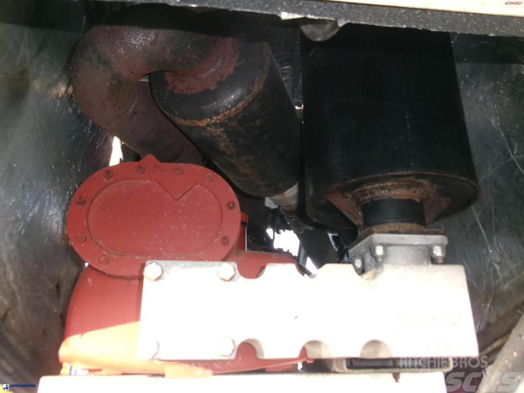 Feldbinder Powder tank alu 42 m3 (tipping) + engine/compresso Savivartės puspriekabės