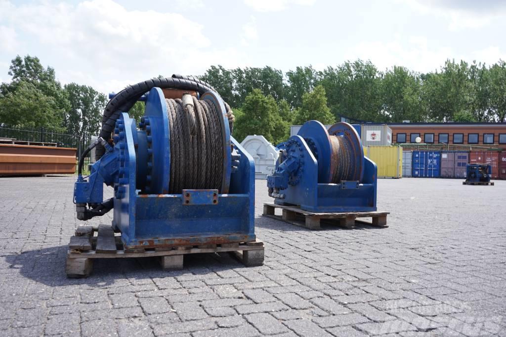  DÉGRA 20 ton Hydraulic Tugger Winch Hidraulinės gervės