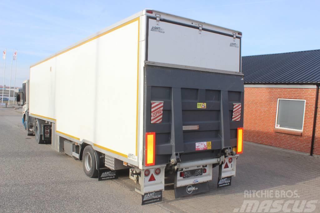 AMT CI100 - Nedbygget isoleret City BOX trailer M/lift Dengtos puspriekabės