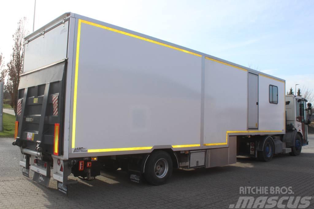 AMT CI100 - Nedbygget isoleret City BOX trailer M/lift Dengtos puspriekabės