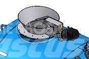 D-tec tanker manhole / filling funnel Cisternos - priekabos