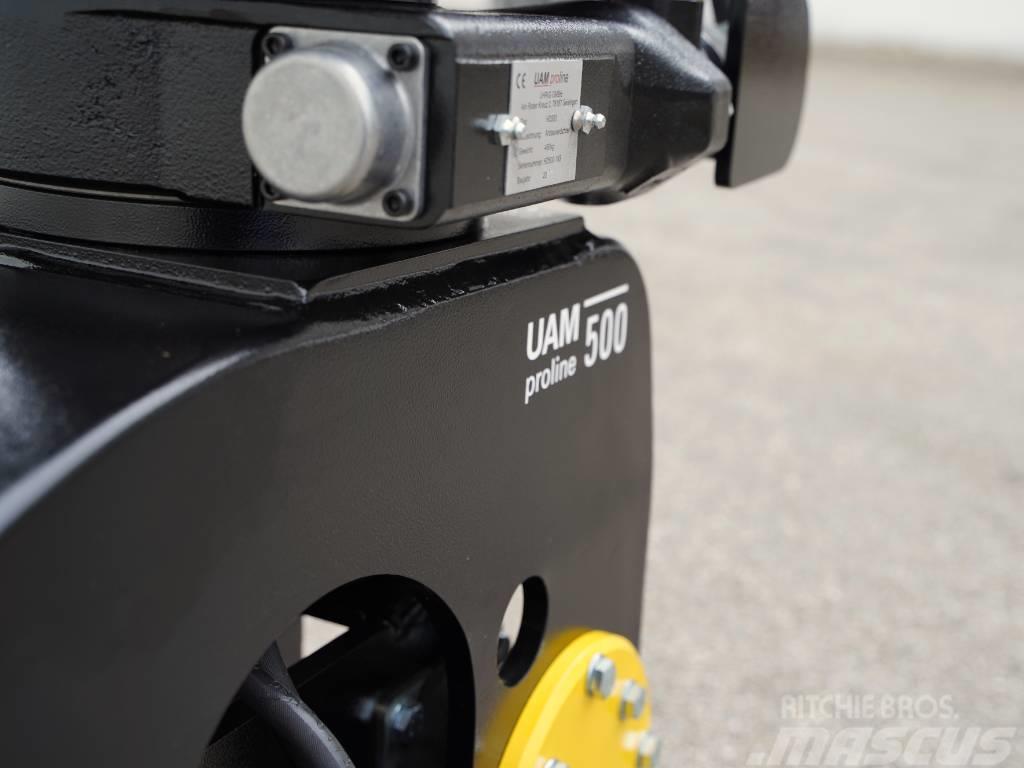  UAM HD500  Anbauverdichter Bagger ab 5 t Tankinimo įranga ir atsarginės detalės