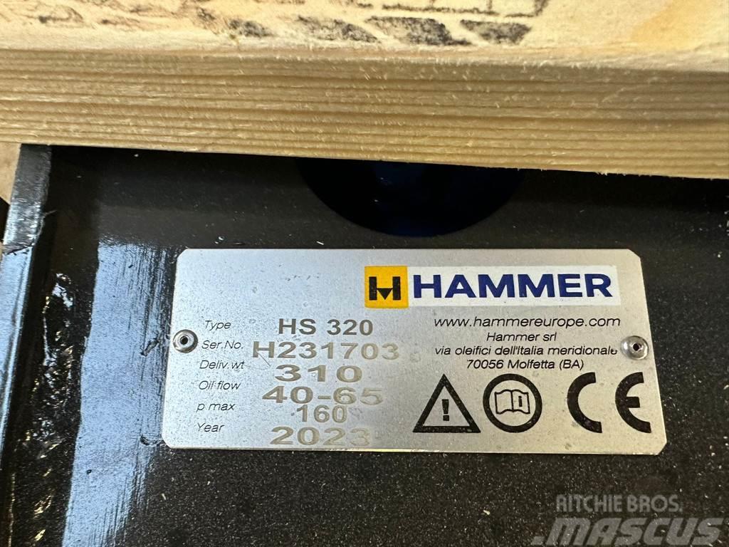 Hammer HS320 Hidrauliniai kūjai / Trupintuvai